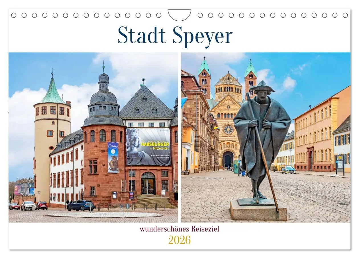 Cover: 9783457371626 | Stadt Speyer - wunderschönes Reiseziel (Wandkalender 2026 DIN A4...