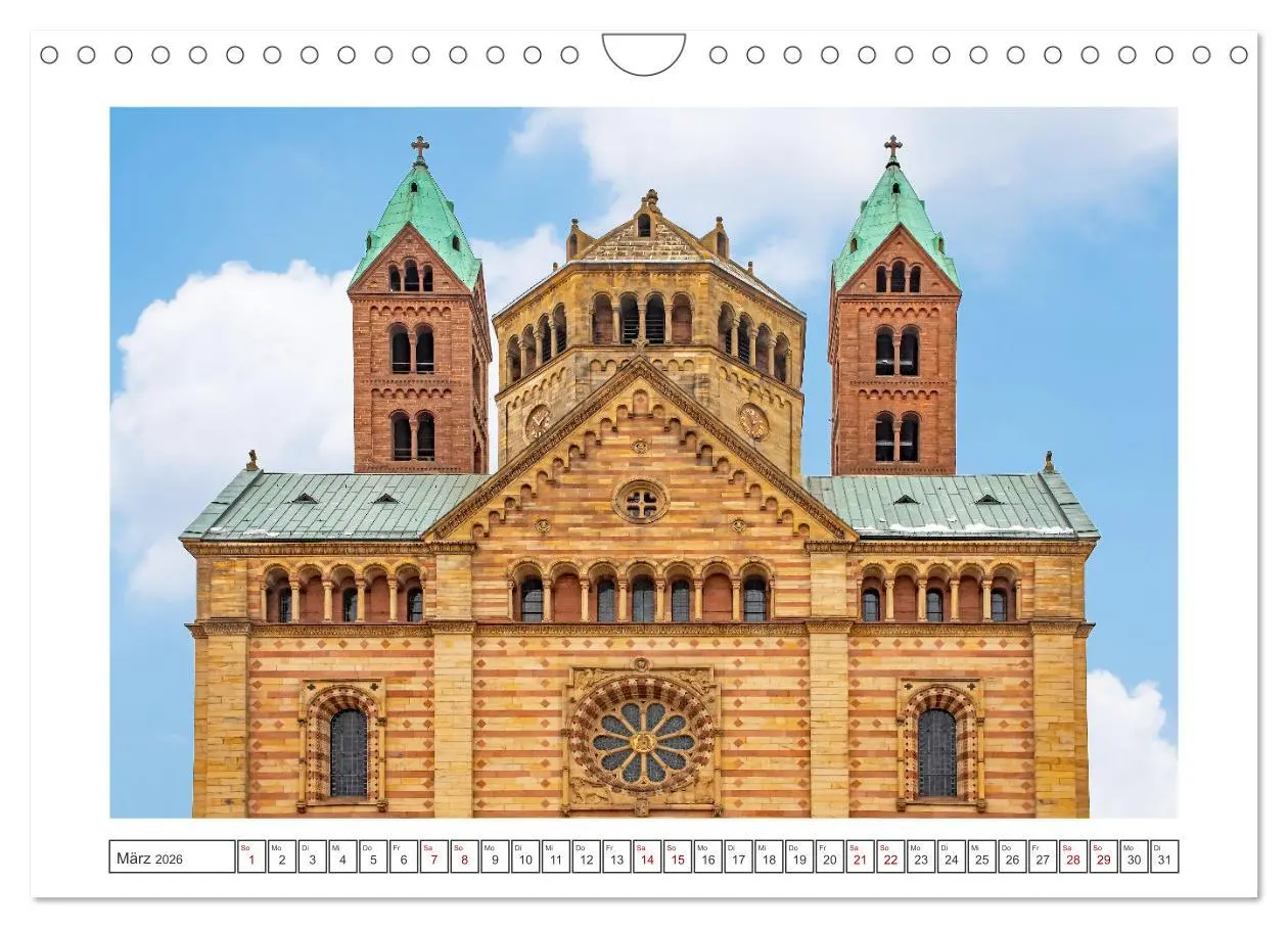 Bild: 9783457371626 | Stadt Speyer - wunderschönes Reiseziel (Wandkalender 2026 DIN A4...
