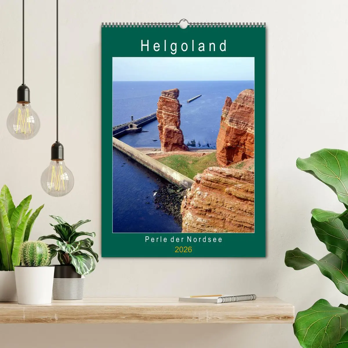 Bild: 9783516391626 | Helgoland, Perle der Nordsee (Wandkalender 2026 DIN A2 hoch),...