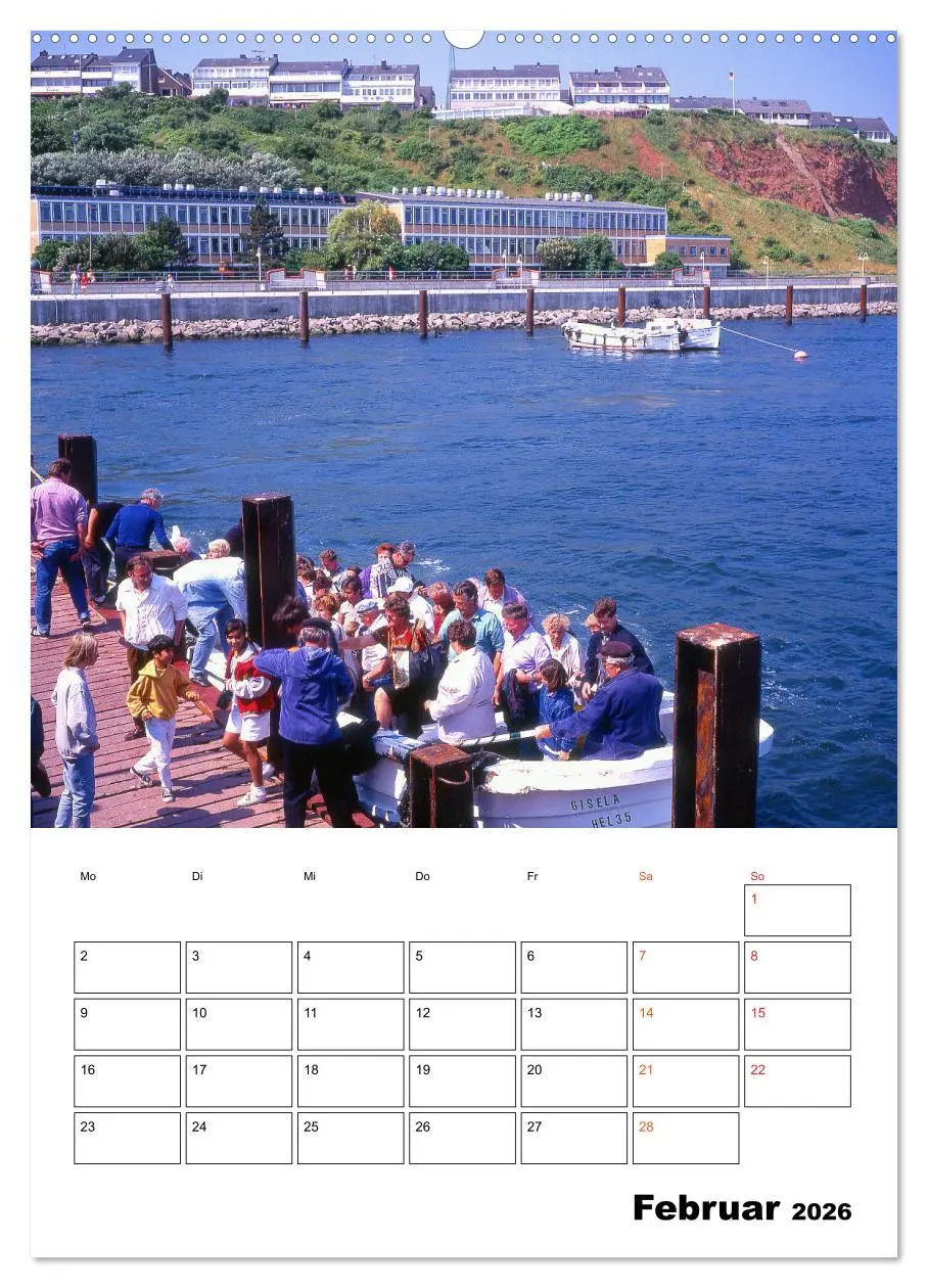 Bild: 9783516391626 | Helgoland, Perle der Nordsee (Wandkalender 2026 DIN A2 hoch),...