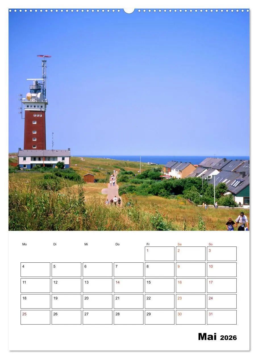 Bild: 9783516391626 | Helgoland, Perle der Nordsee (Wandkalender 2026 DIN A2 hoch),...