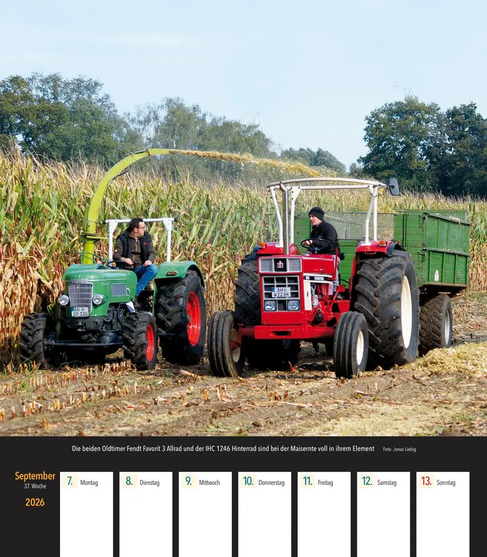 Bild: 9783751611626 | Traktoren 2026 | Wochenkalender mit 53 Abbildungen | Kalender | 53 S.