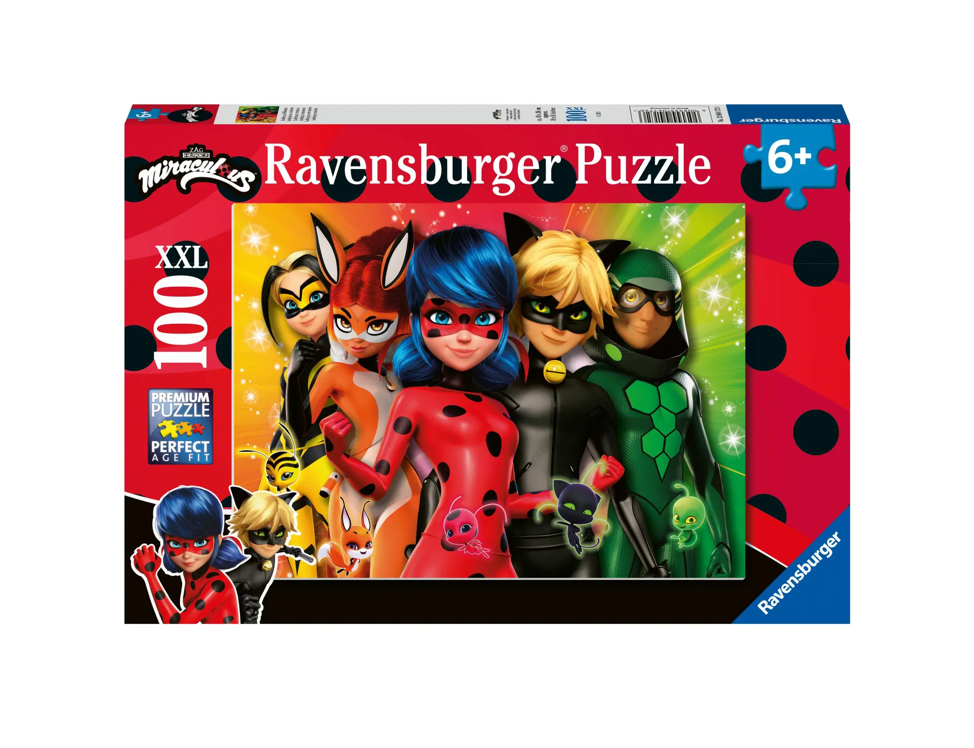 Cover: 4005555041726 | Kinderpuzzle 100 XXL Teile - Ladybug auf Mission | Spiel | 12004172