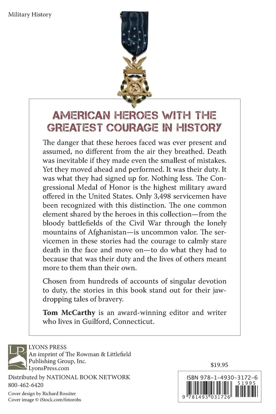 Rückseite: 9781493031726 | The Greatest Medal of Honor Stories Ever Told | Tom McCarthy | Buch