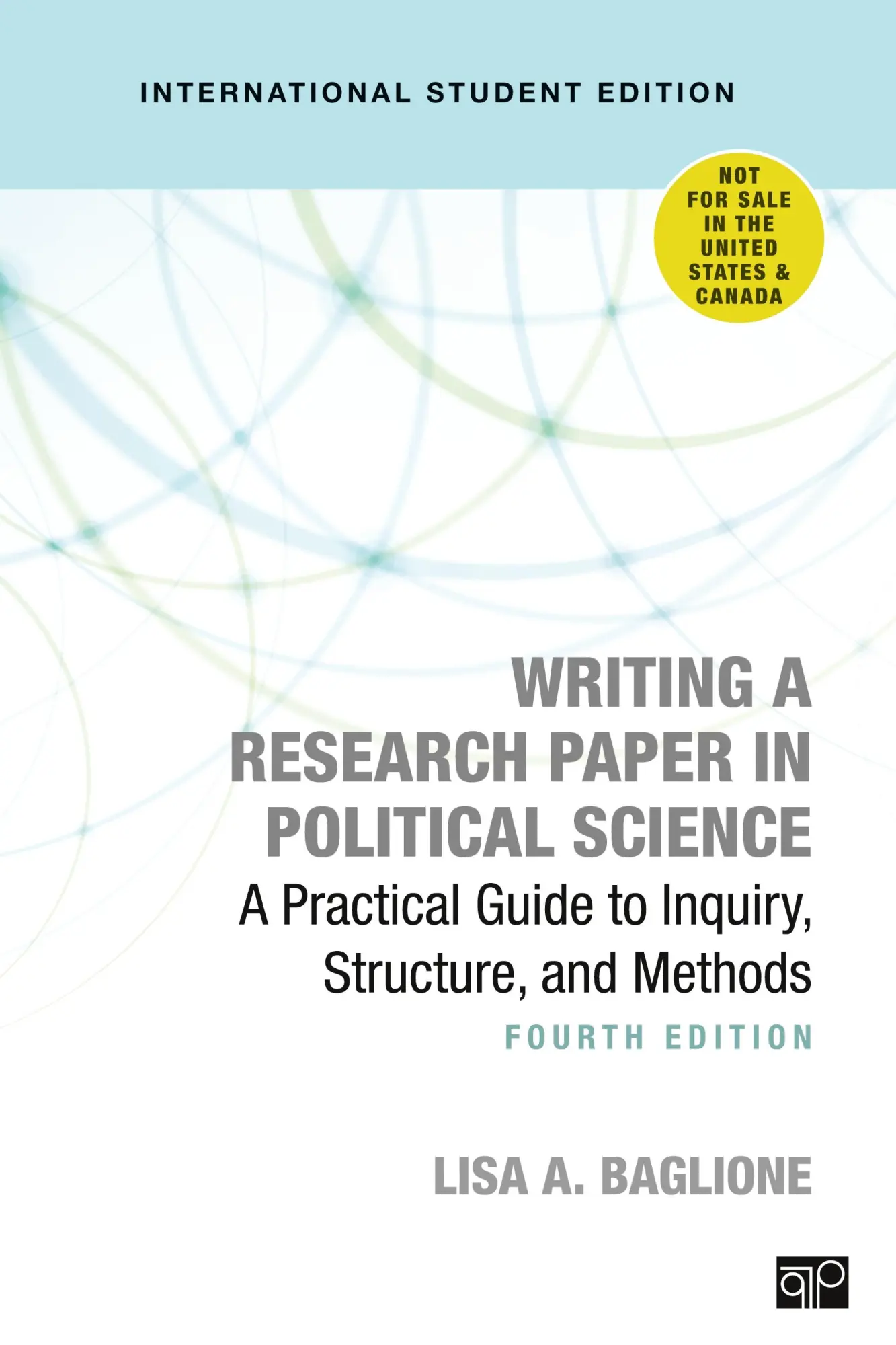 Cover: 9781544371726 | Writing a Research Paper in Political Science | Lisa A. Baglione