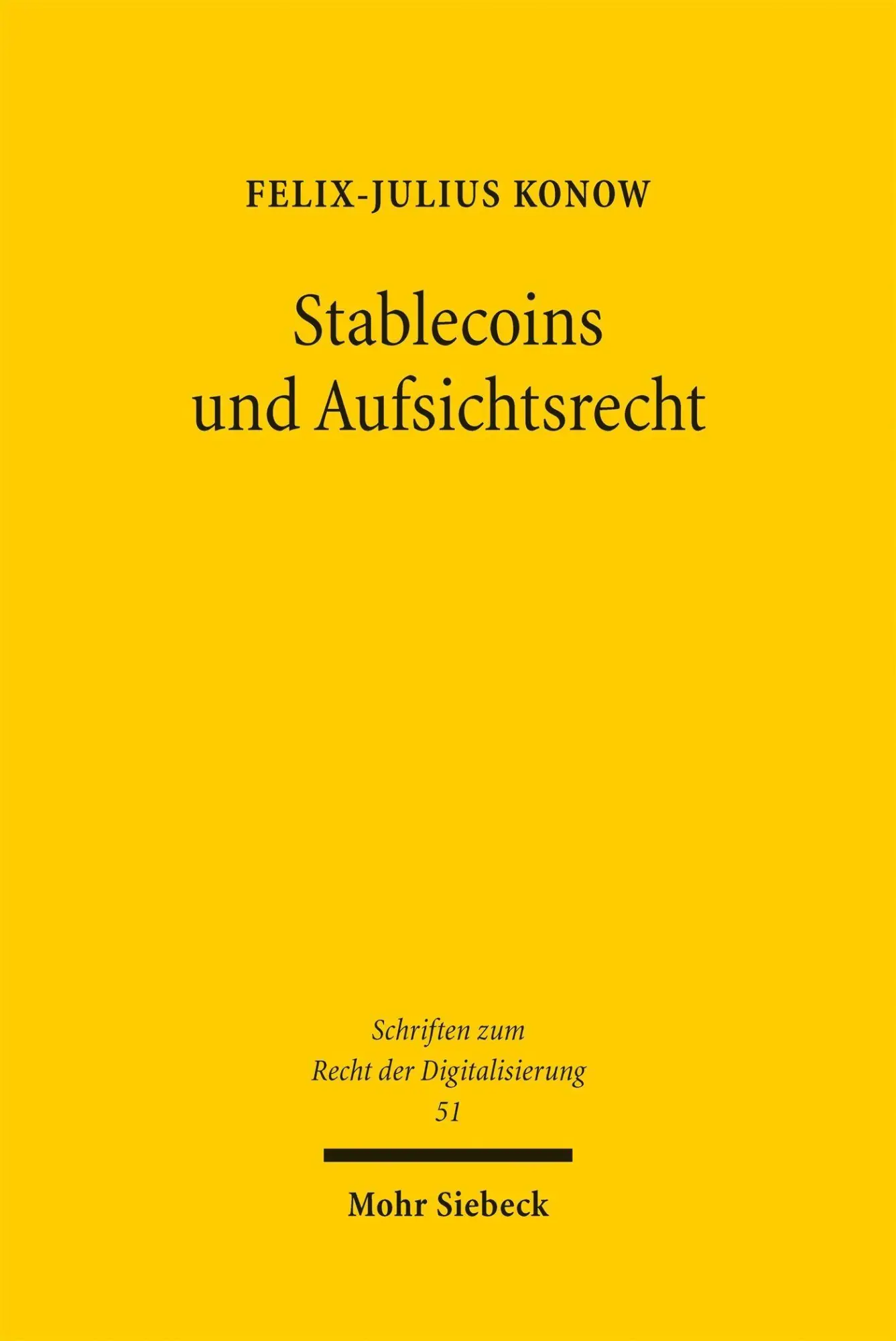 Stablecoins und Aufsichtsrecht