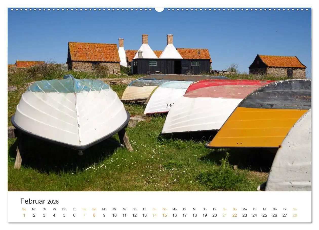 Bild: 9783516211726 | Bornholm Pur (hochwertiger Premium Wandkalender 2026 DIN A2 quer),...