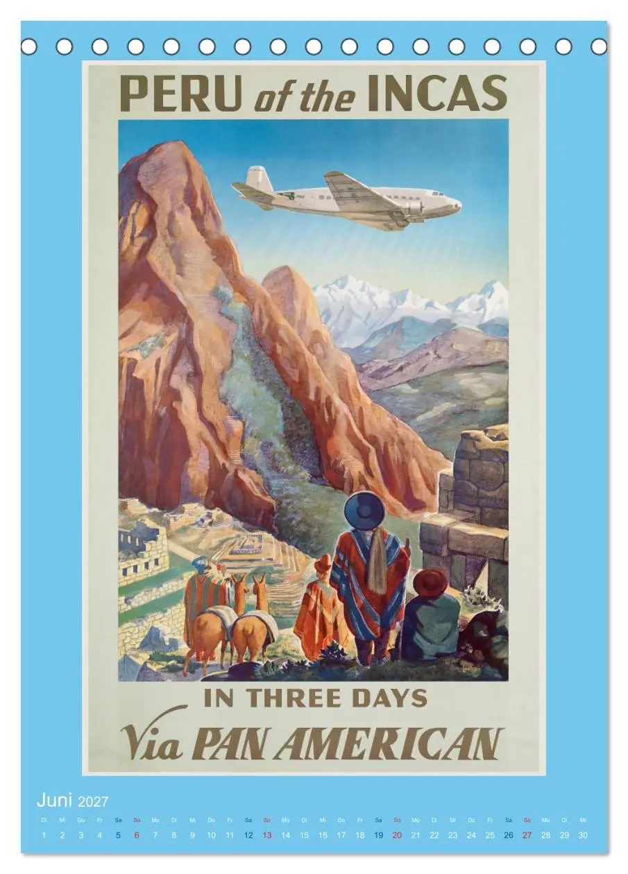Bild: 9783569541726 | Historische Reiseplakate (Tischkalender 2027 DIN A5 hoch), CALVENDO...