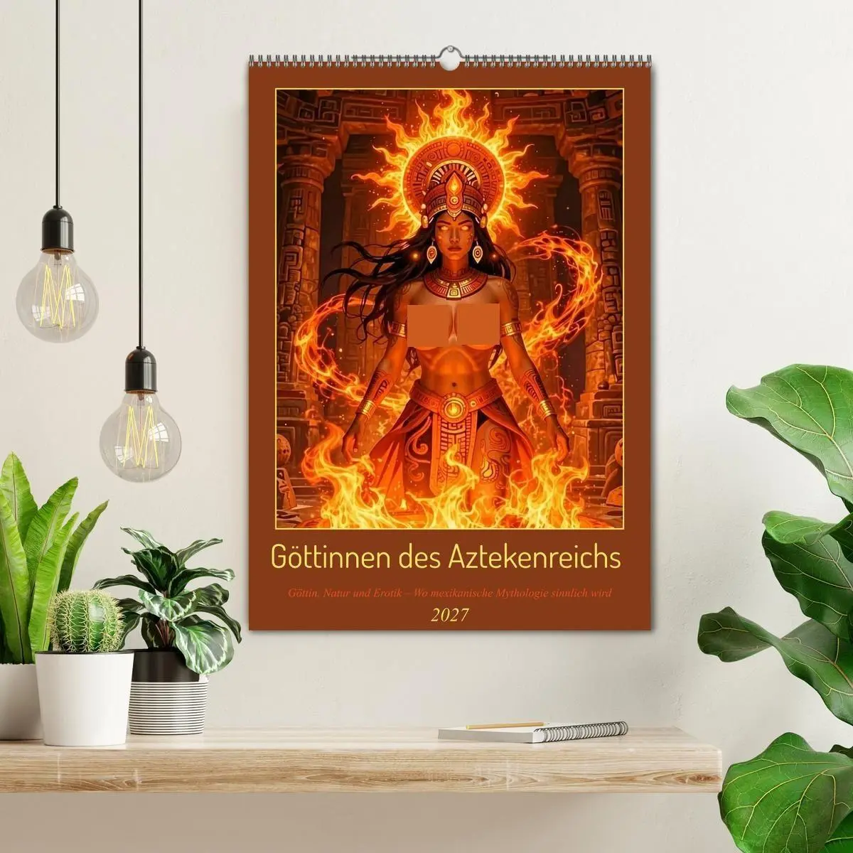 Bild: 9783594121726 | Göttinnen des Aztekenreichs (Wandkalender 2027 DIN A2 hoch),...