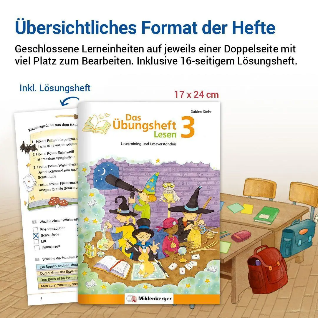 Bild: 9783619341726 | Das Übungsheft Lesen 3 | Sabine Stehr | Broschüre | 64 S. | Deutsch