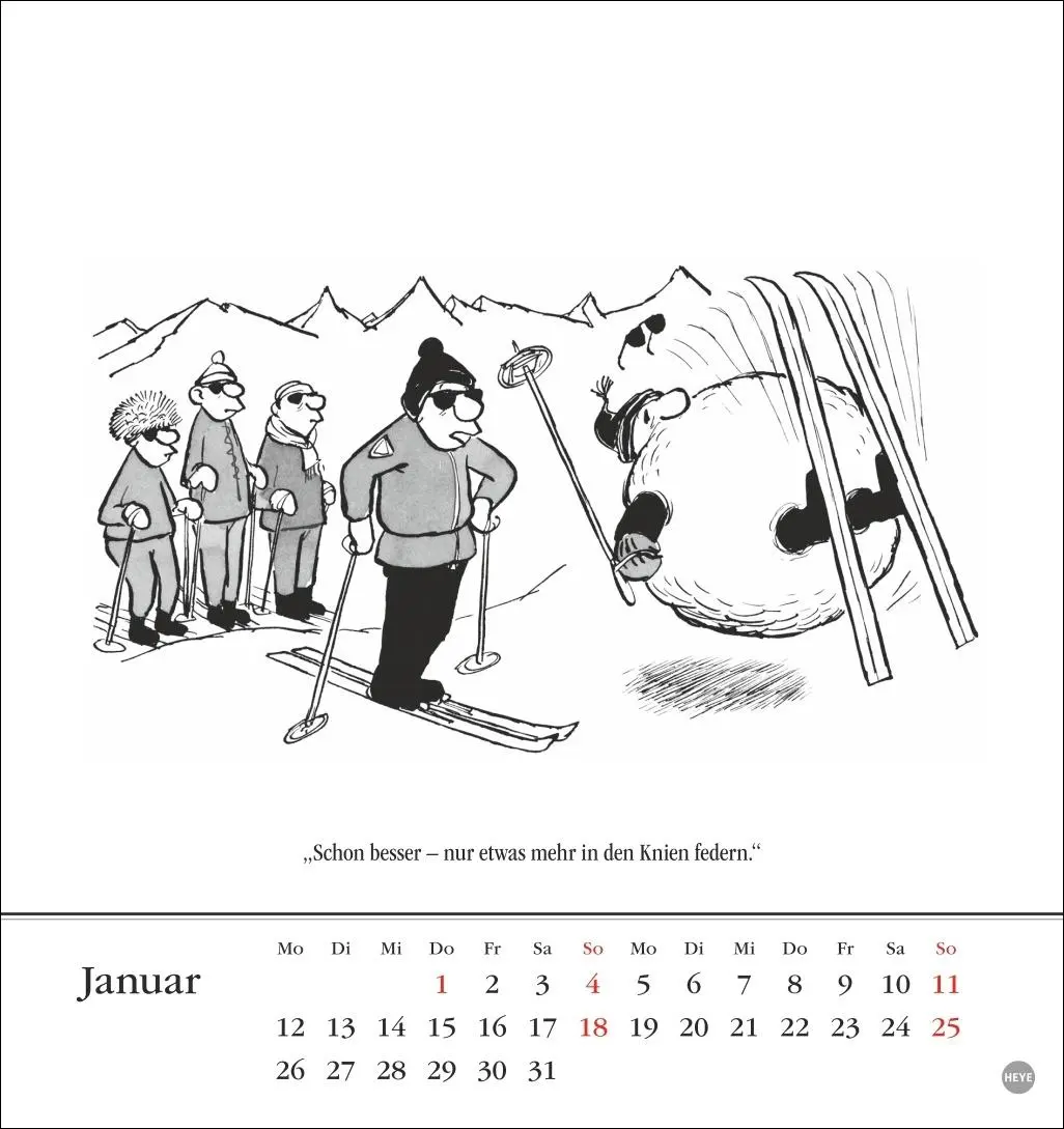 Bild: 9783756411726 | Loriot Postkartenkalender 2026 | Loriot | Kalender | Spiralbindung