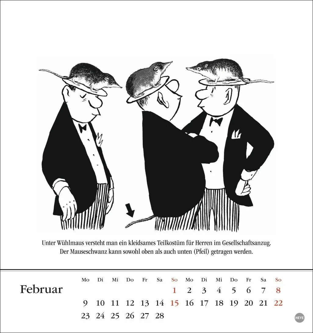 Bild: 9783756411726 | Loriot Postkartenkalender 2026 | Loriot | Kalender | Spiralbindung