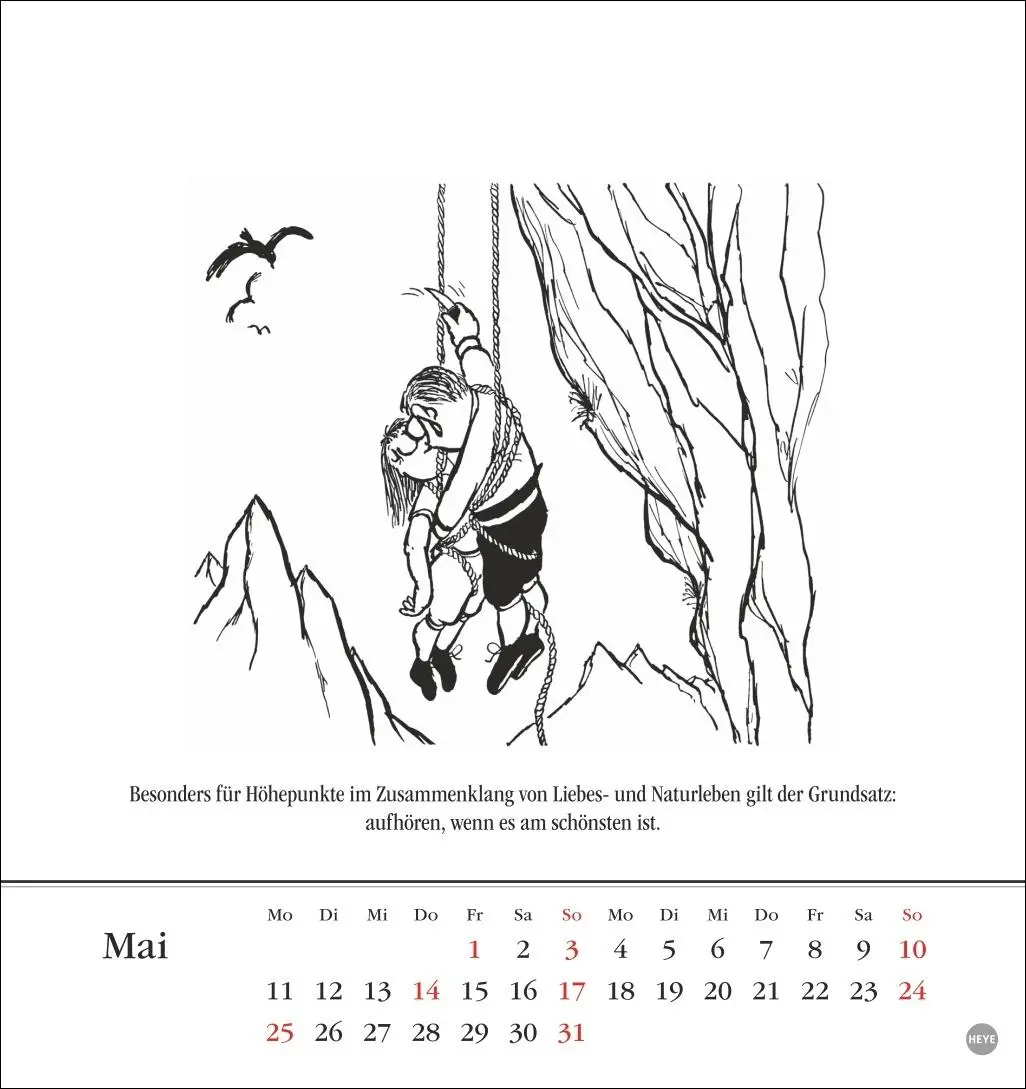 Bild: 9783756411726 | Loriot Postkartenkalender 2026 | Loriot | Kalender | Spiralbindung