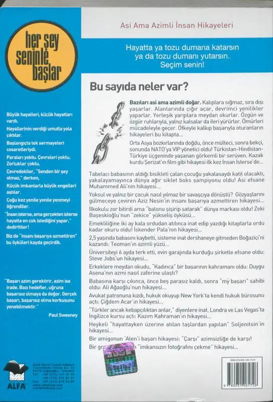 Rückseite: 9786051061726 | Insan Isterse - Azmin Zaferi Öyküleri 4 | Mümin Sekman | Taschenbuch