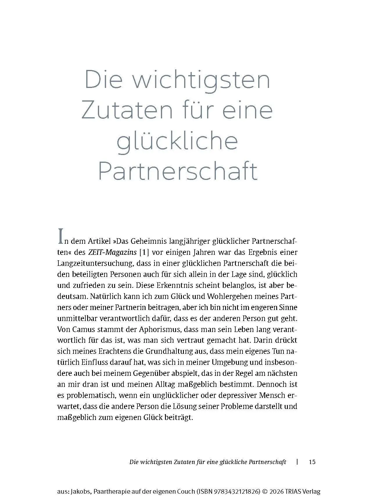 Bild: 9783432121826 | Paartherapie auf der eigenen Couch | Birgit Jakobs | Taschenbuch