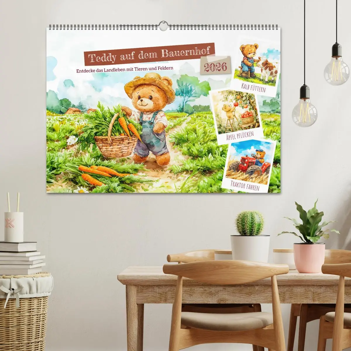 Bild: 9783457351826 | Teddy auf dem Bauernhof - Entdecke das Landleben mit Tieren und...