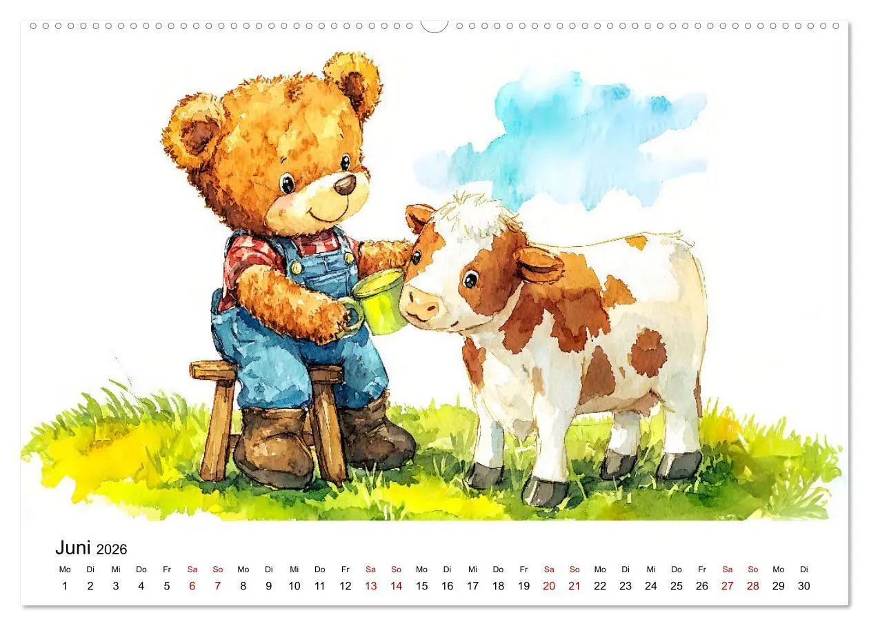 Bild: 9783457351826 | Teddy auf dem Bauernhof - Entdecke das Landleben mit Tieren und...