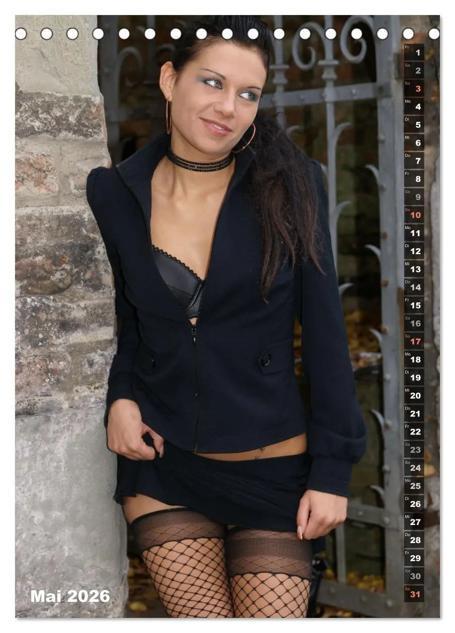 Bild: 9783516371826 | Nylon Love (Tischkalender 2026 DIN A5 hoch), CALVENDO Monatskalender