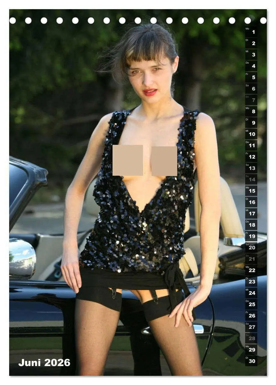 Bild: 9783516371826 | Nylon Love (Tischkalender 2026 DIN A5 hoch), CALVENDO Monatskalender