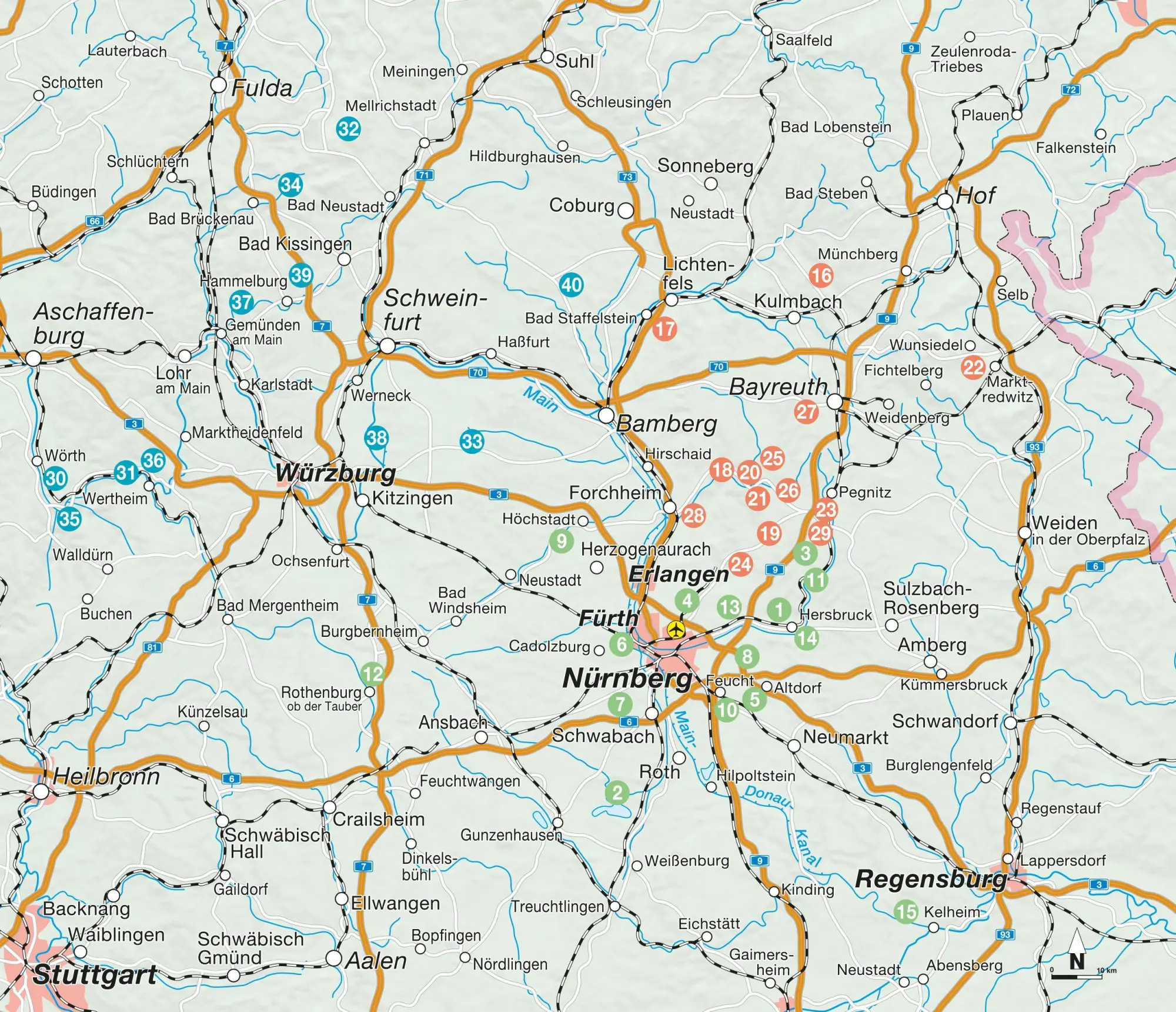 Bild: 9783734311826 | Wanderspaß mit Kindern Franken | 40 erlebnisreiche Touren | Fiebrig