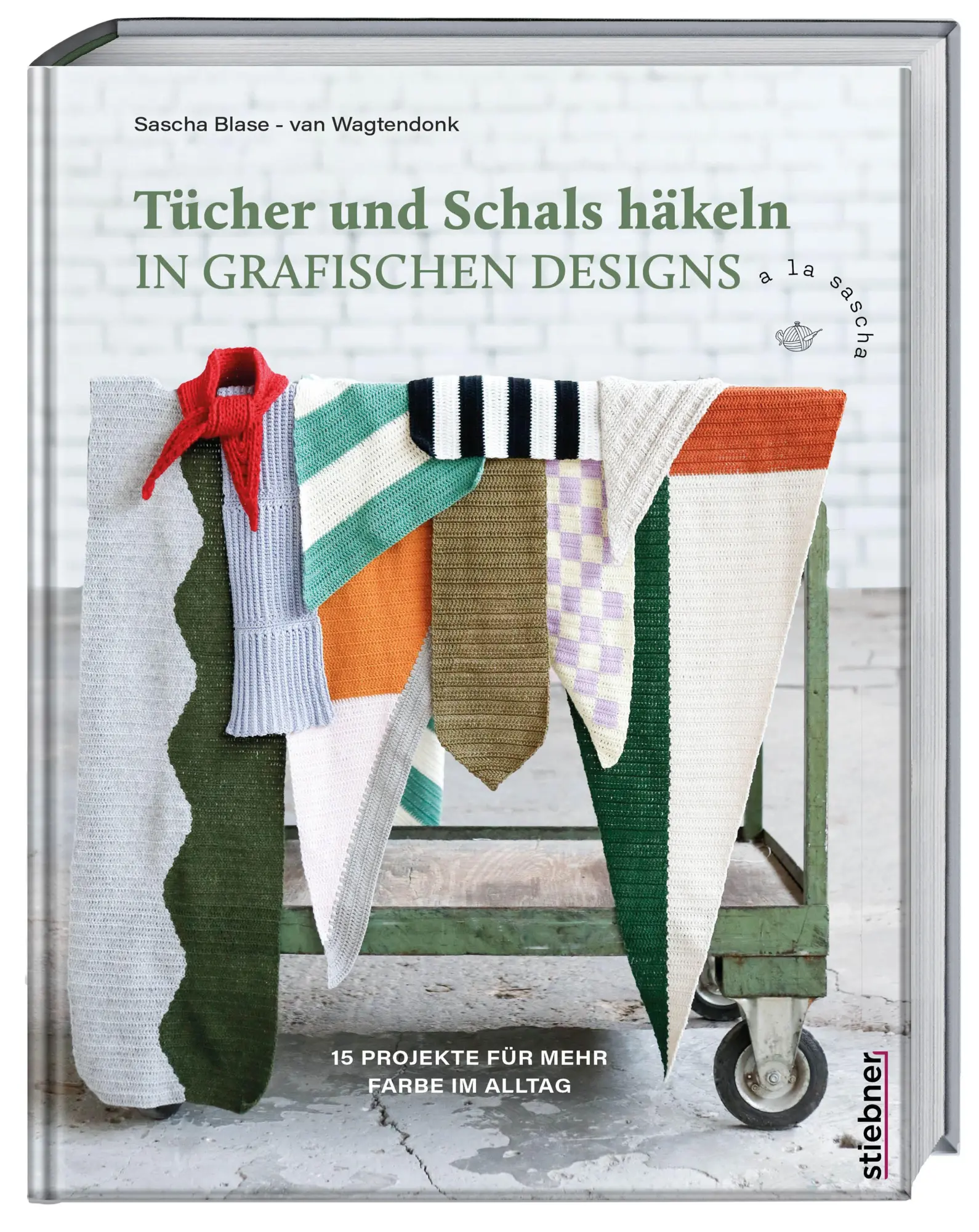 Cover: 9783830721826 | Tücher und Schals häkeln in grafischen Designs | Wagtendonk | Buch