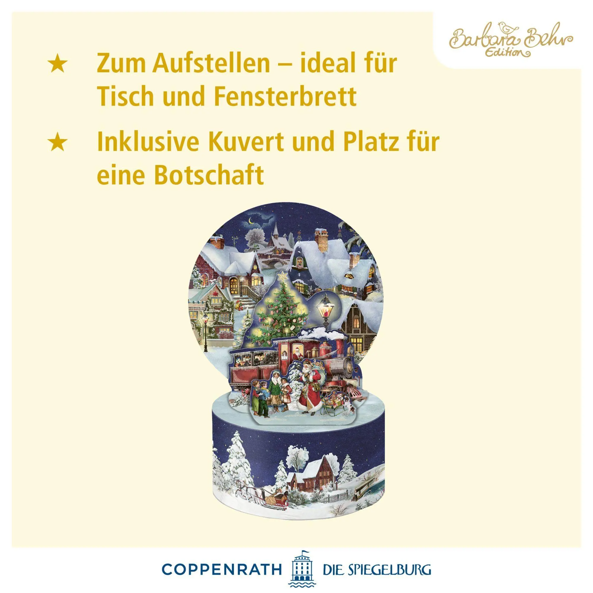 Bild: 4050003971926 | Mini-Adventskalender - Adventszauber (Pop-up) | Zum Aufstellen | Behr