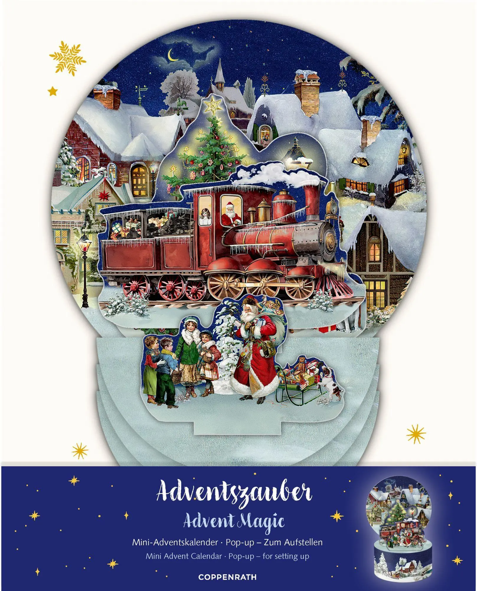 Bild: 4050003971926 | Mini-Adventskalender - Adventszauber (Pop-up) | Zum Aufstellen | Behr