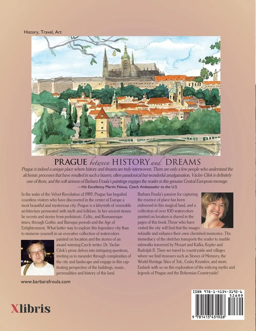 Rückseite: 9781413431926 | Prague Between History and Dreams | Barbara Froula | Taschenbuch