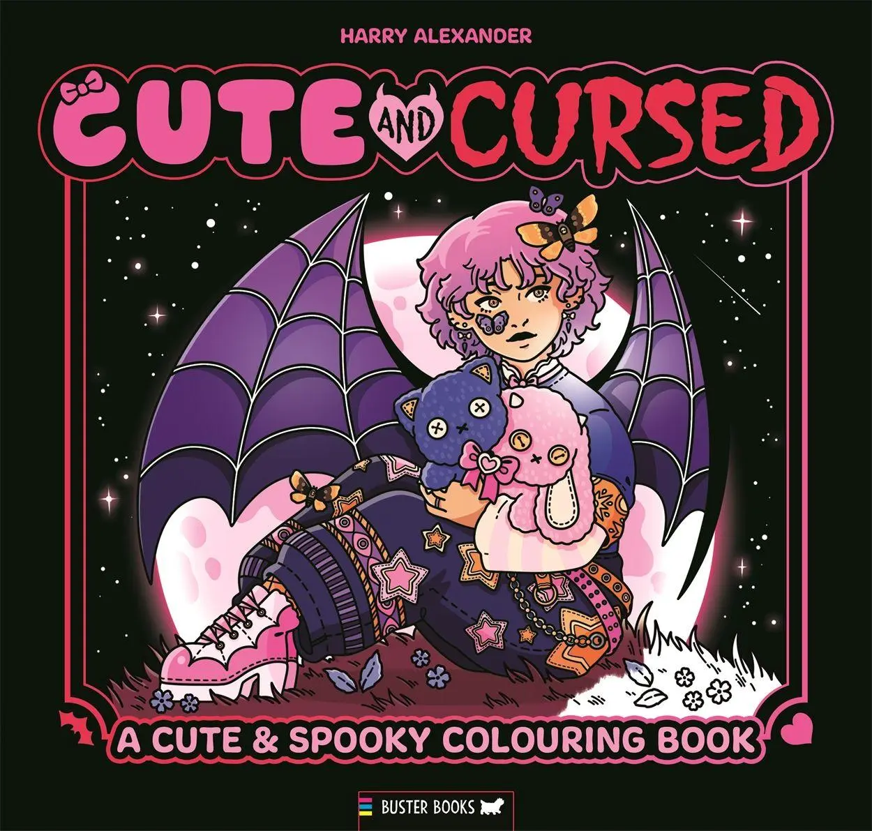 Cover: 9781837251926 | Cute &amp; Cursed | A Spookily Cute Colouring Book | Harry Alexander