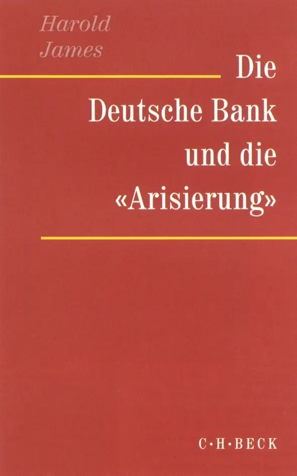 Cover: 9783406471926 | Die Deutsche Bank und die 'Arisierung' | Harold James | Taschenbuch