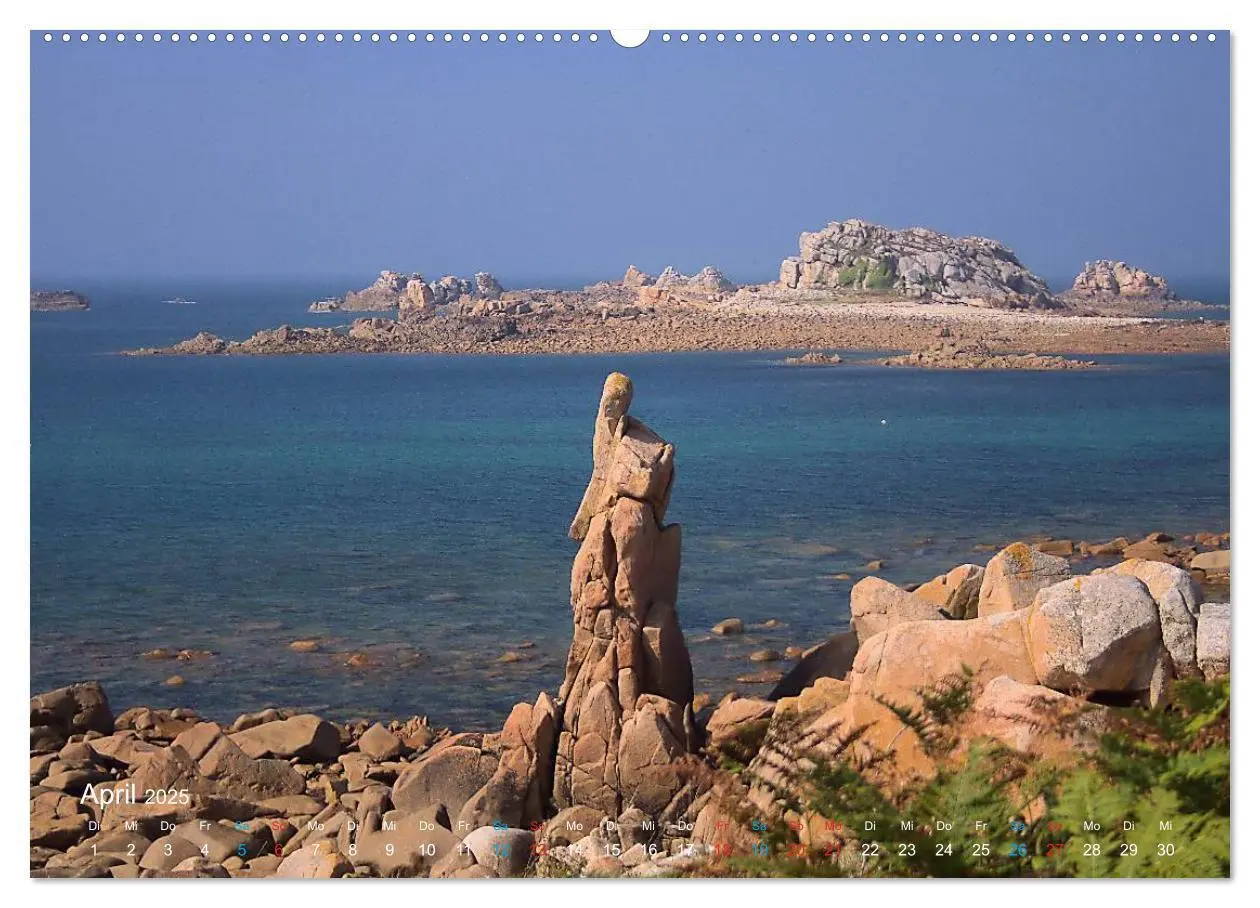 Bild: 9783435631926 | Bretagne - Sehnsucht in Blau (Wandkalender 2025 DIN A2 quer),...