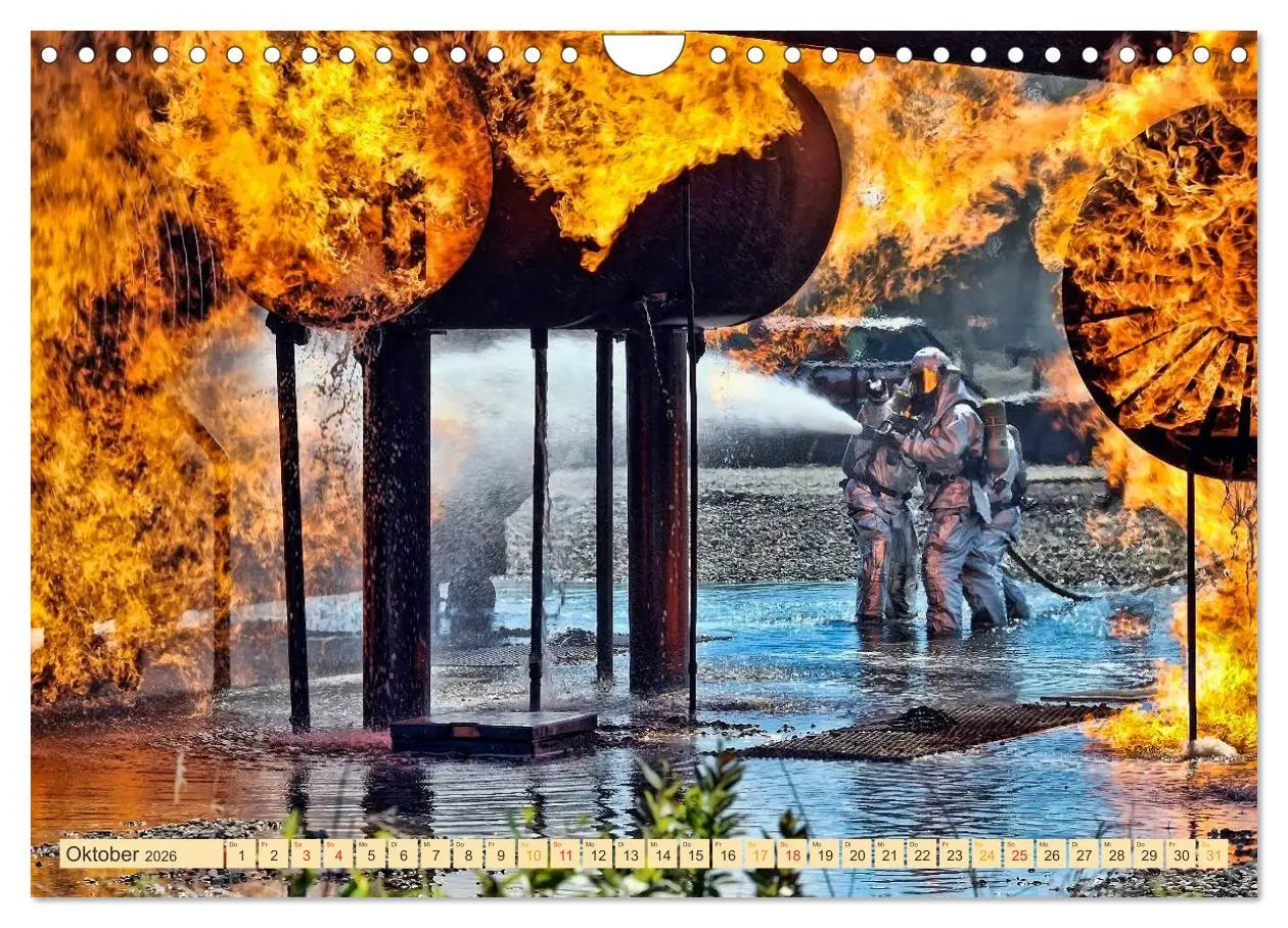 Bild: 9783457961926 | Feuerwehr - weltweit im Einsatz (Wandkalender 2026 DIN A4 quer),...