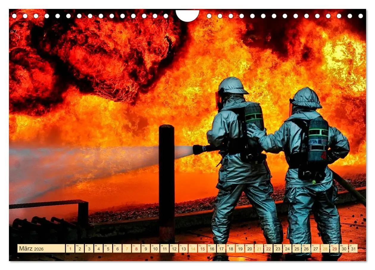Bild: 9783457961926 | Feuerwehr - weltweit im Einsatz (Wandkalender 2026 DIN A4 quer),...