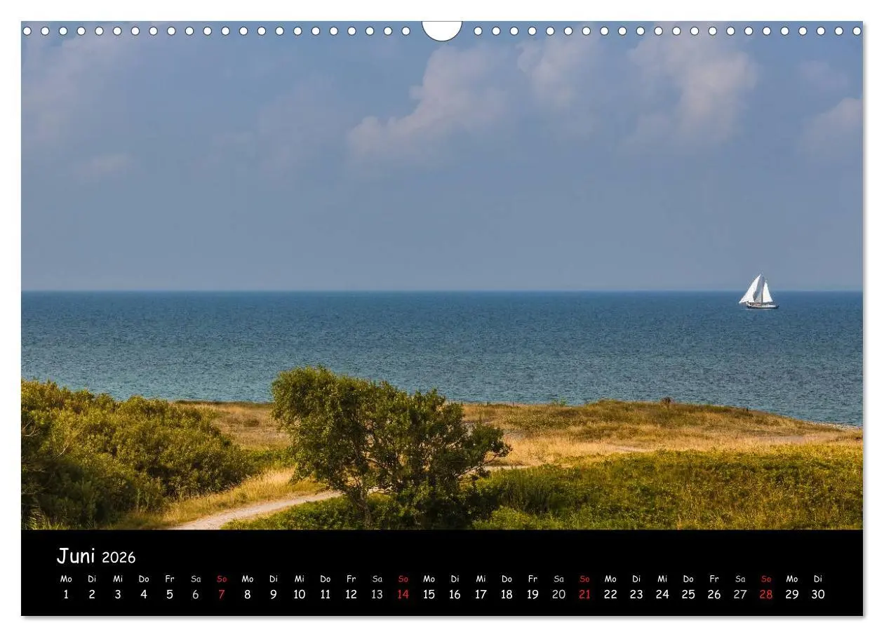 Bild: 9783516121926 | Unterwegs in Dänemark (Wandkalender 2026 DIN A3 quer), CALVENDO...