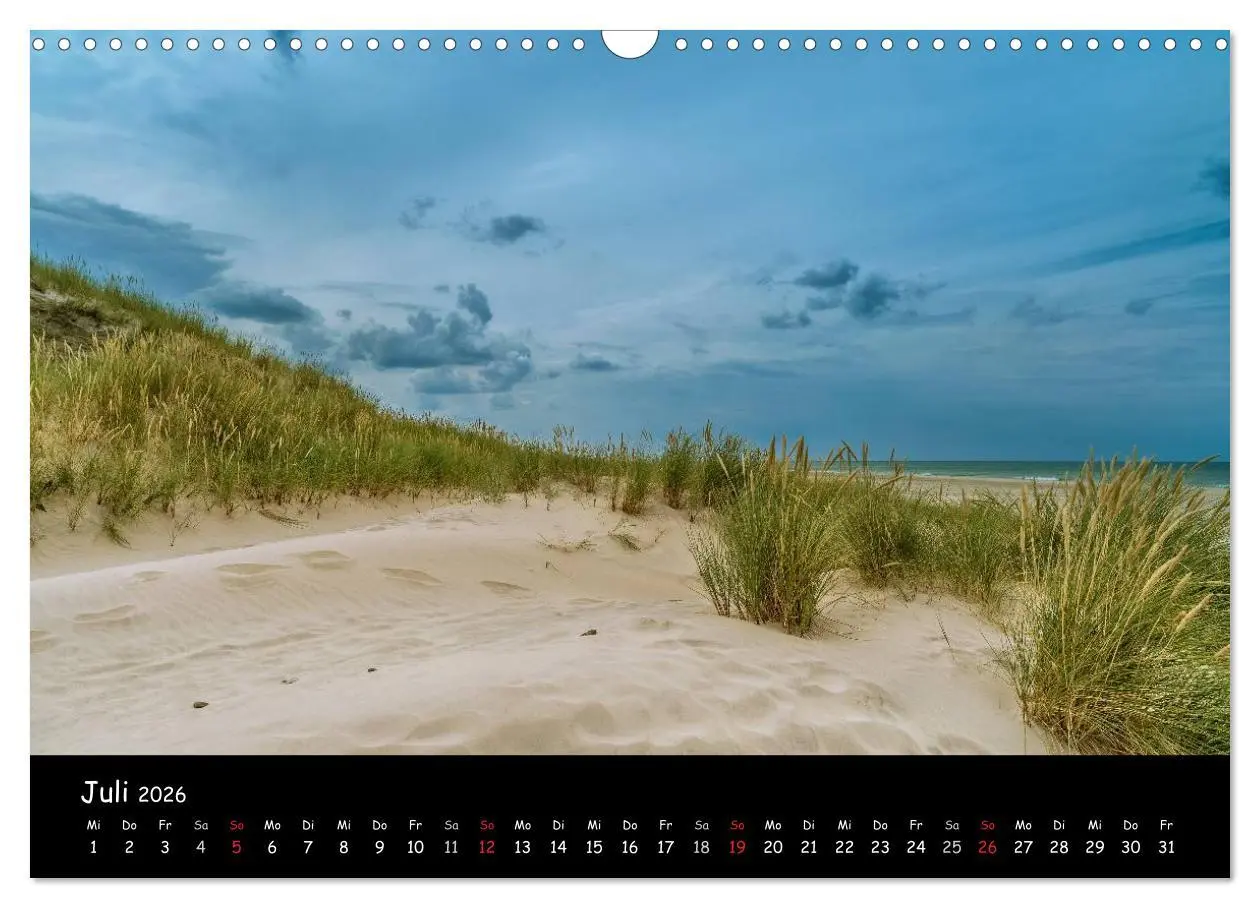 Bild: 9783516121926 | Unterwegs in Dänemark (Wandkalender 2026 DIN A3 quer), CALVENDO...