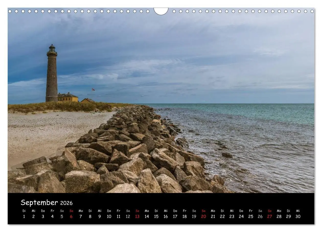 Bild: 9783516121926 | Unterwegs in Dänemark (Wandkalender 2026 DIN A3 quer), CALVENDO...