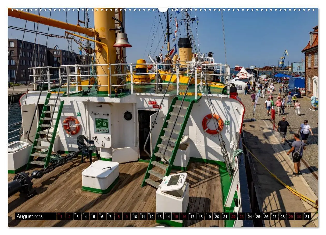 Bild: 9783516671926 | Feuerschiff Elbe 1 - In der Hansestadt Wismar (Wandkalender 2026...