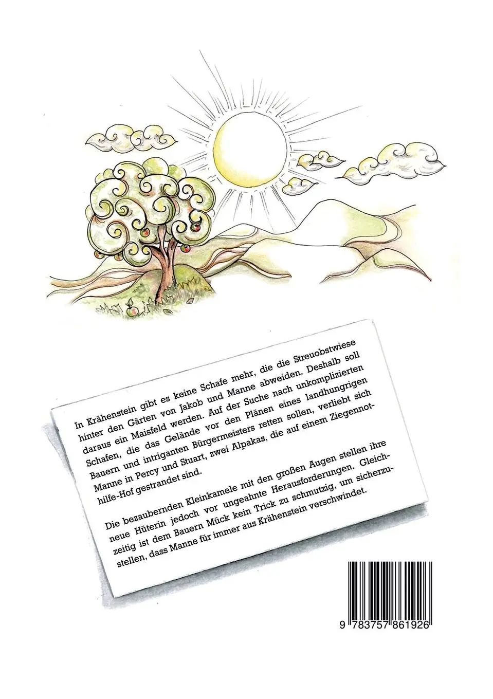 Rückseite: 9783757861926 | Manne: ausgerechnet Alpakas | Beate Weirich | Taschenbuch | Manne