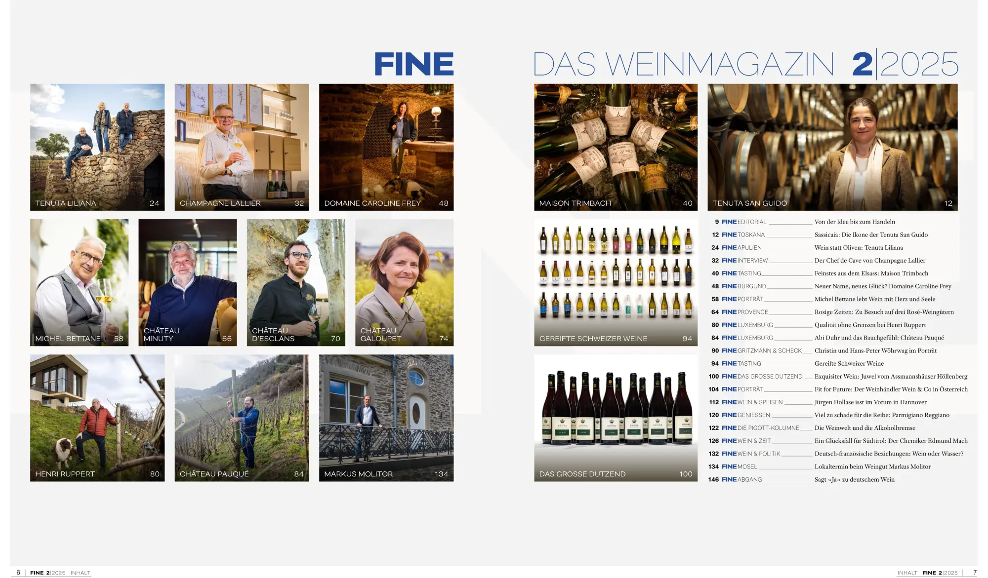 Bild: 9783960331926 | FINE Das Weinmagazin 02/2025 | 69. Ausgabe | Ralf Frenzel | Buch