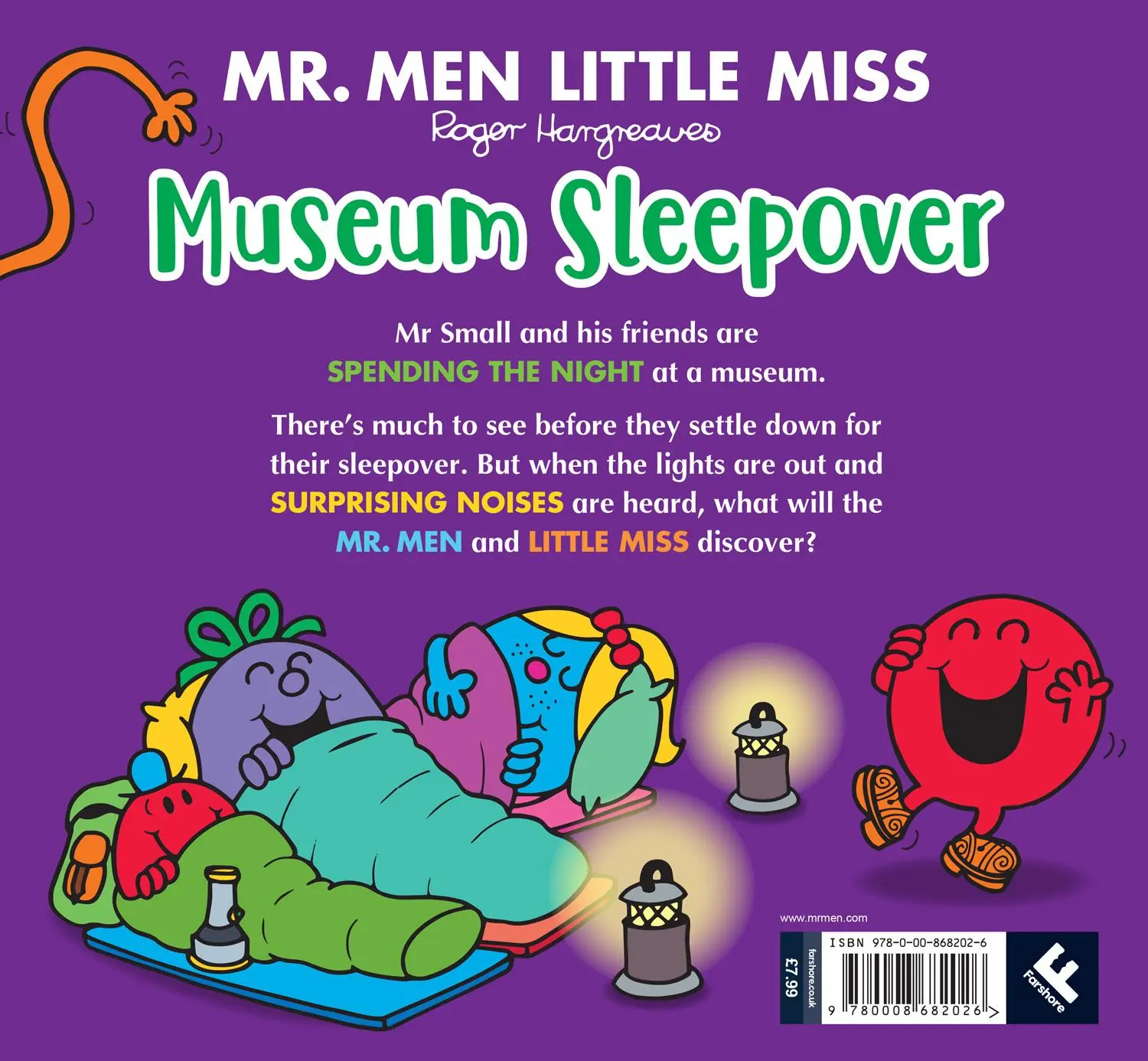 Rückseite: 9780008682026 | Mr. Men Little Miss: Museum Sleepover | Adam Hargreaves | Taschenbuch