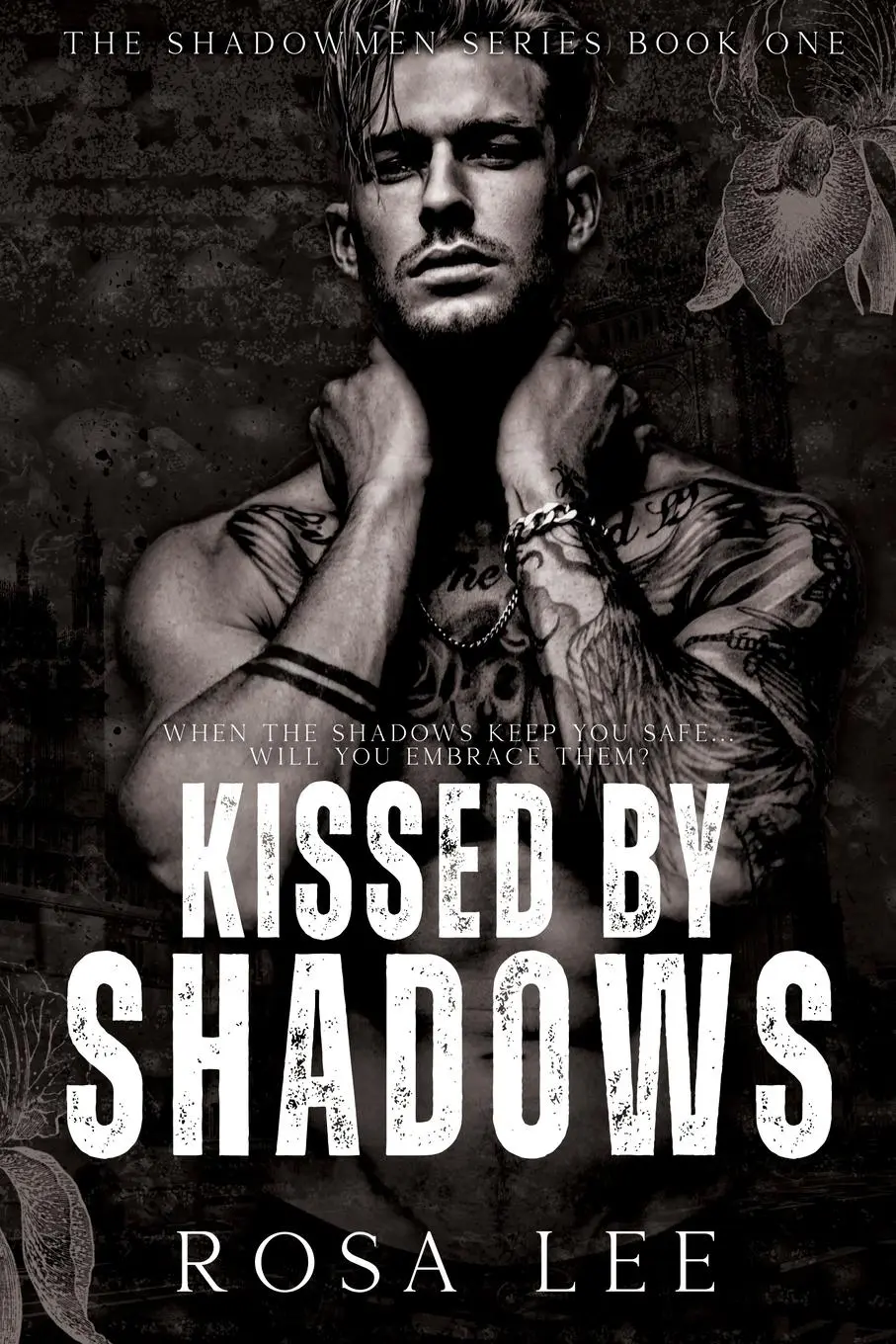 Cover: 9781917332026 | Kissed by Shadows | A Dark Forced Proximity Mafia Romance | Rosa Lee