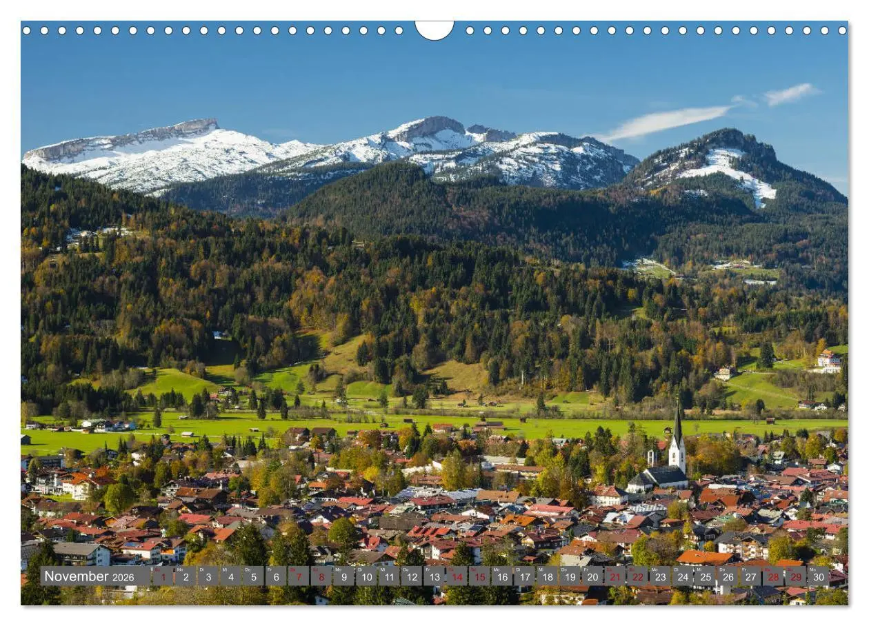 Bild: 9783457852026 | Schöne Wanderungen um Oberstdorf (Wandkalender 2026 DIN A3 quer),...