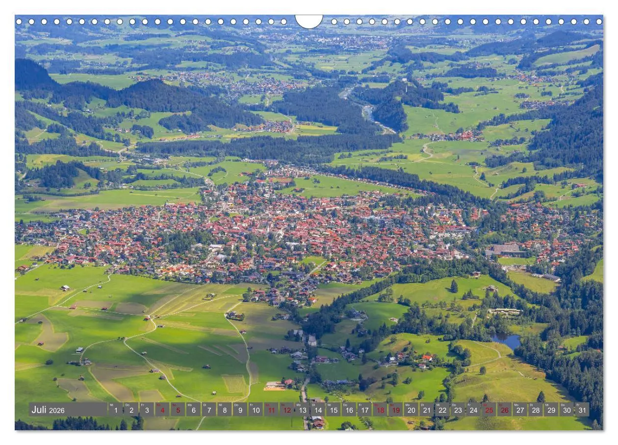 Bild: 9783457852026 | Schöne Wanderungen um Oberstdorf (Wandkalender 2026 DIN A3 quer),...