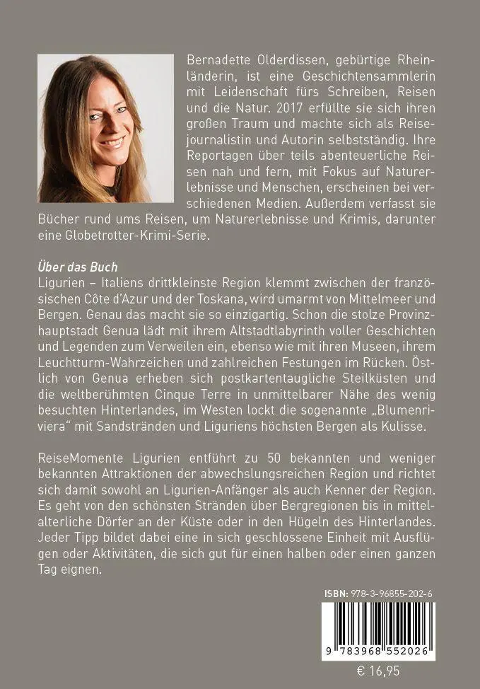 Bild: 9783968552026 | Ligurien - ReiseMomente | 50 Mikroabenteuer zum Entdecken und Genießen