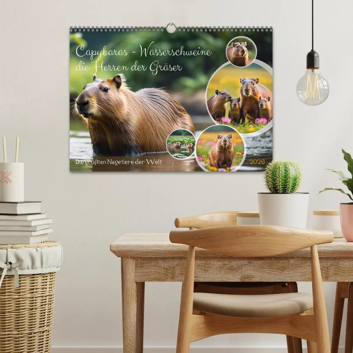 Bild: 9783457392126 | Capybaras - Wasserschweine die Herren der Gräser (Wandkalender 2026...