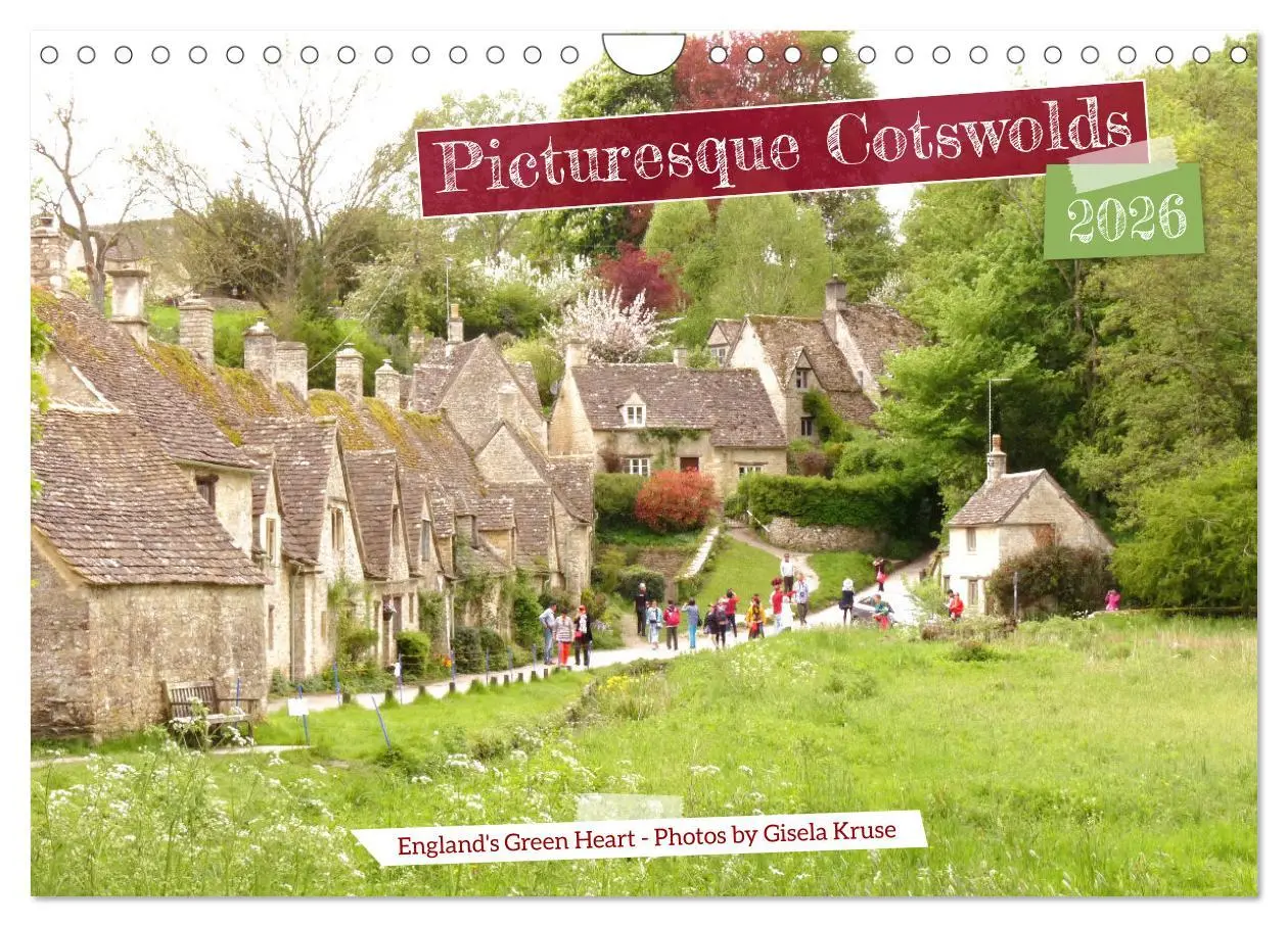Cover: 9783516552126 | Picturesque Cotswolds (Wall Calendar 2026 DIN A4 landscape),...