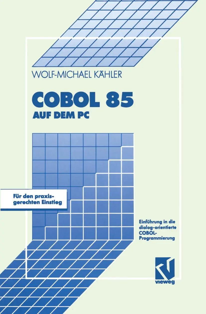 Cover: 9783528052126 | COBOL 85 auf dem PC | Wolf-Michael Kähler | Taschenbuch | xiv | 1992