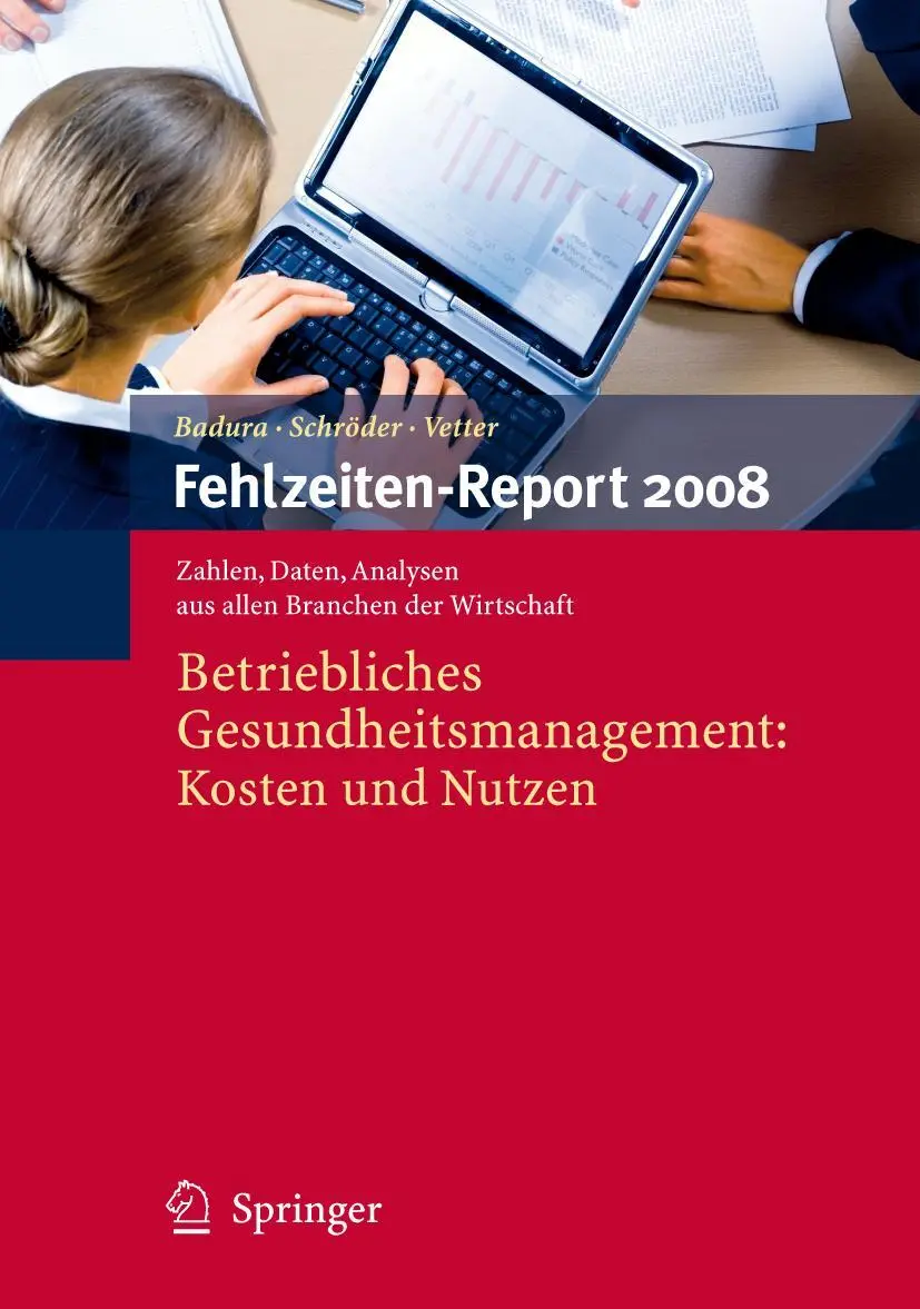 Cover: 9783540692126 | Fehlzeiten-Report 2008 | Bernhard Badura (u. a.) | Taschenbuch | xii
