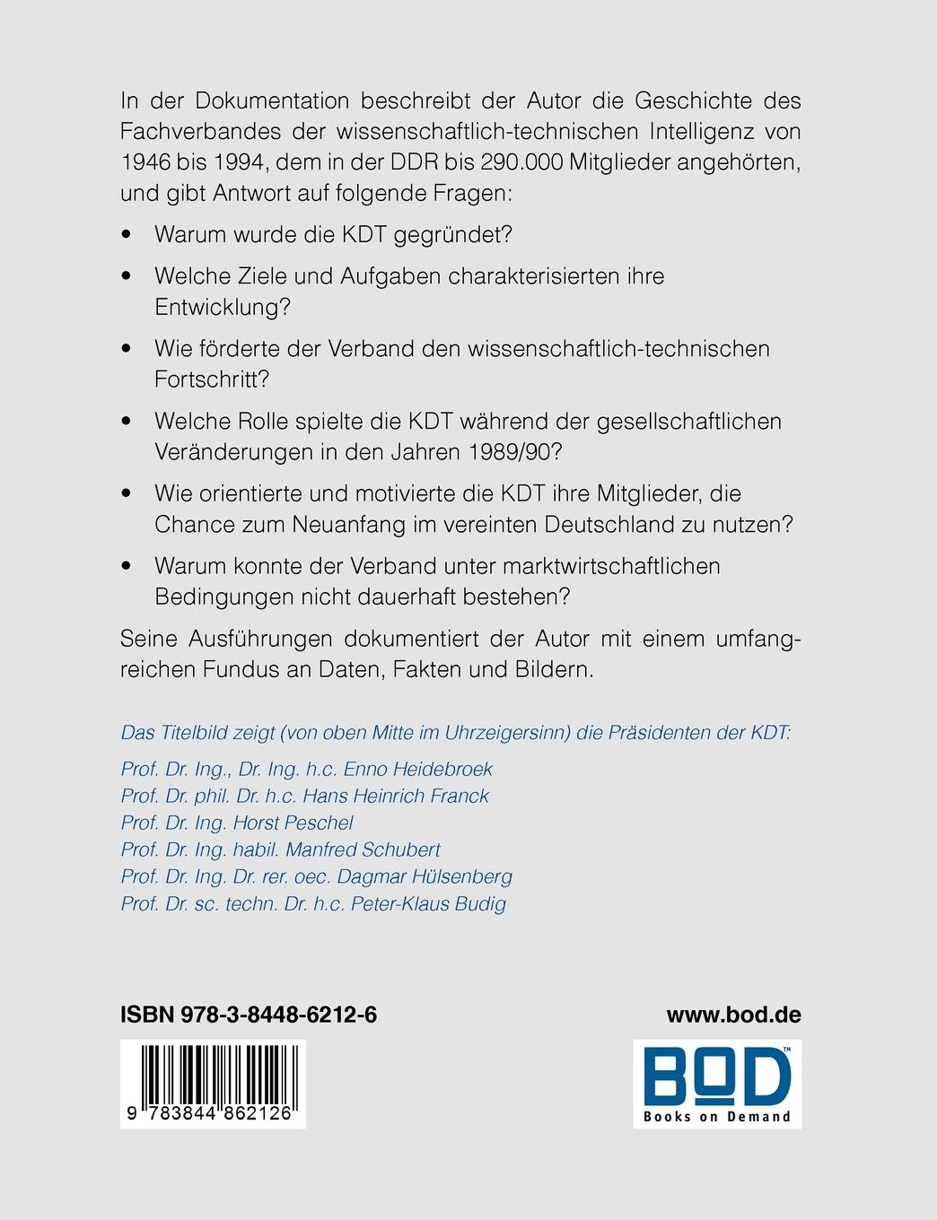 Rückseite: 9783844862126 | Kammer der Technik | Günter Fischhold | Taschenbuch | 284 S. | Deutsch