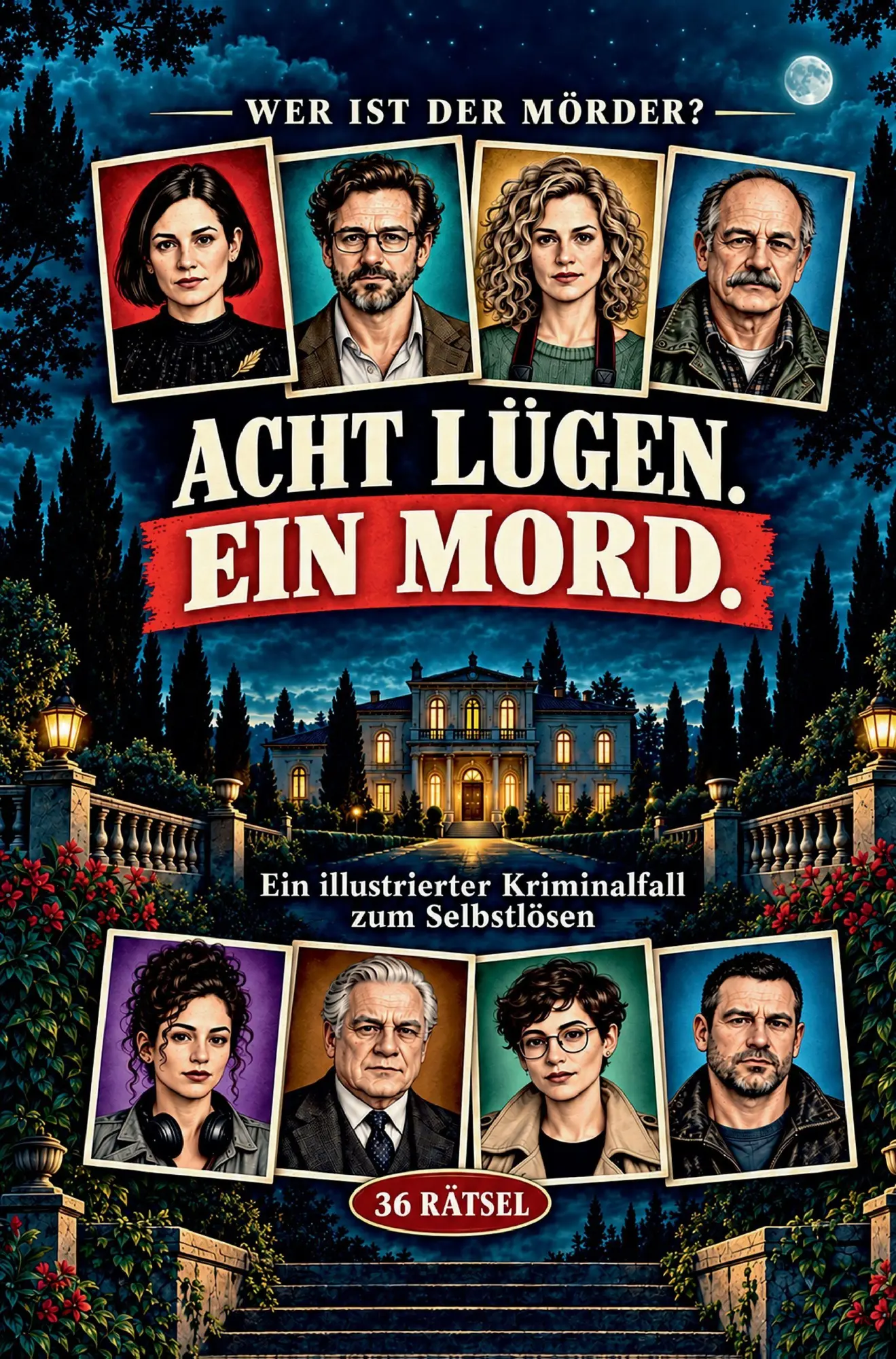 Cover: 9783913162126 | Acht Lügen. Ein Mord. | Henrik Vahl | Taschenbuch | 180 S. | Deutsch